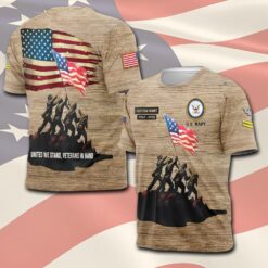 US Navy, E 6 Gold - T-Shirt