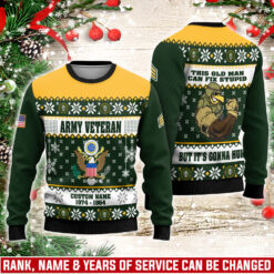 US Army, All Gave Some, Some Gave All - Knitted Sweater