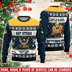 US Navy, E 6 Gold - Knitted Sweater