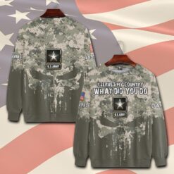 US Army, Honoring All Who Served - Sweatshirt