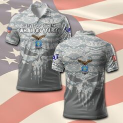 US Air Force , Aim High … Fly-Fight-Win - Polo Shirt