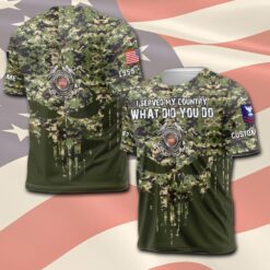 US Coast Guard, Honoring All Who Served - T-Shirt