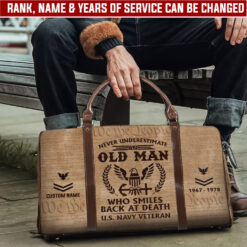 US Navy, All Gave Some, Some Gave All - Travel Bag - Size L: 20.4 x 9.4 x 10.2 inches