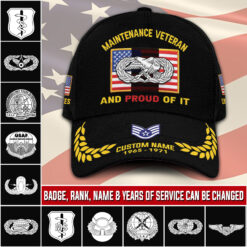 Air Force Badge, I Walked The Walk - Classic Cap