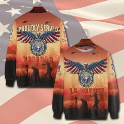 US Air Force , Land Of The Free, Because Of The Brave - Sweatshirt