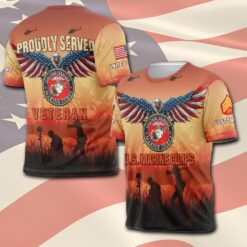 US Marine Corps, The Few, The Proud - T-Shirt