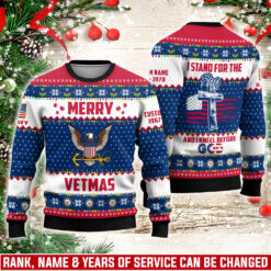 US Navy, Honoring All Who Served - Knitted Sweater
