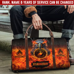 US Marine Corps, The Few, The Proud - Travel Bag - Size L: 20.4 x 9.4 x 10.2 inches