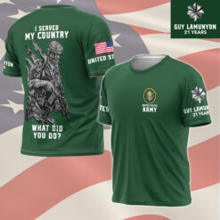 US Army T-Shirt - THTCustom24110602