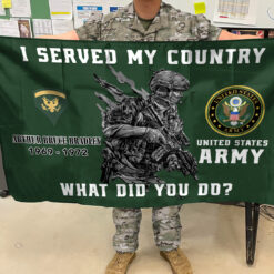 US Army Flying Flag - THFCustom24111103 - 3×5 Feet(90×150 Cm)