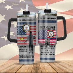US Navy - Stainless Steel Tumbler 40oz - THTLCustom24111602