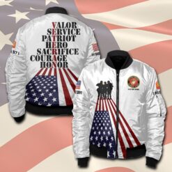 US Marine Corps, E 7 Marines Gunnery Sergeant - Bomber Jacket