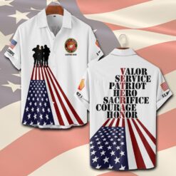 US Marine Corps, The Few, The Proud - Short Sleeve Button Shirt