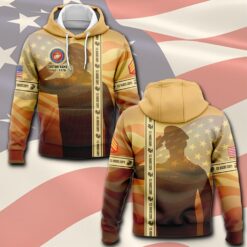 US Marine Corps, Proud Veteran - Hoodie