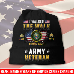 US Army, W 4 Army Chief Warrant Officer 4 - Full-Printed Beanie Hat