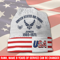 US Air Force , Always Remember, Never Forget - Full-Printed Beanie Hat