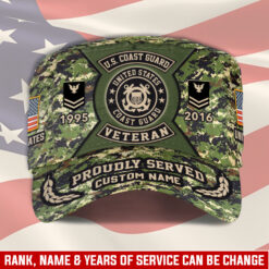 US Coast Guard, All Gave Some, Some Gave All - Military Cap