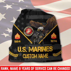 US Marine Corps, W 4 Marines Chief Warrant Officer 4 - Full-Printed Beanie Hat