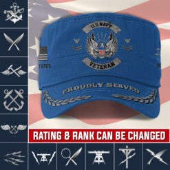 Navy Rating, The Sea is Ours - Military Cap