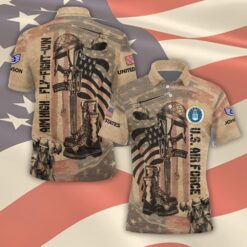 US Air Force , Honoring All Who Served - Polo Shirt