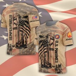 US Marine Corps, Proud To Have Served - T-Shirt