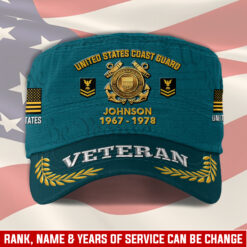 US Coast Guard, E 3 Blue - Military Cap