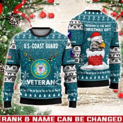 US Coast Guard, E 6 Gold - Knitted Sweater