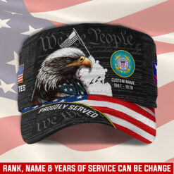 US Coast Guard, E 3 Blue - Military Cap