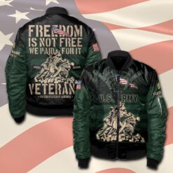 US Army, I Walked The Walk - Bomber Jacket