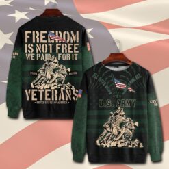 US Army, American By Birth, Veteran By Choice - Sweatshirt