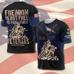 US Navy, E 3 Blue - T-Shirt