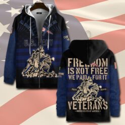 US Navy, All Gave Some, Some Gave All - Zip Hoodie
