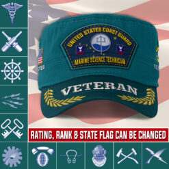 Coast Guard Rating, Semper Paratus - Military Cap