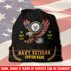 US Navy, E 3 White - Full-Printed Beanie Hat