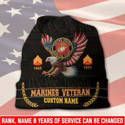 US Marine Corps, W 4 Marines Chief Warrant Officer 4 - Full-Printed Beanie Hat