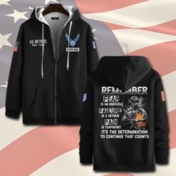 US Air Force , O 6 Air Force Colonel - Zip Hoodie