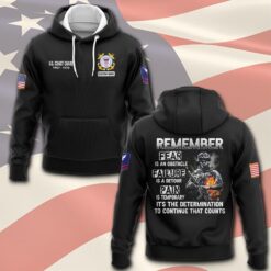 US Coast Guard, Always Remember, Never Forget - Hoodie