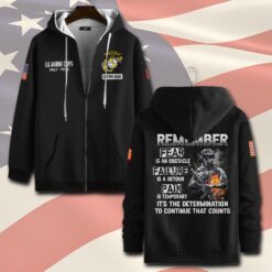 US Marine Corps, O 3 Marines Captain - Zip Hoodie