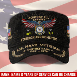 US Navy, E 4 Red - Military Cap