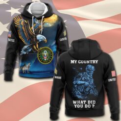 US Army, I Walked The Walk - Hoodie