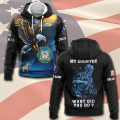 US Coast Guard, No One Fights Alone - Hoodie