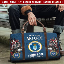 US Air Force, O 5 Air Force Lieutenant Colonel - Travel Bag - Size L: 20.4 x 9.4 x 10.2 inches