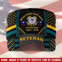 US Coast Guard, Born Ready - Military Cap