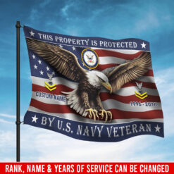 US Navy, Proud To Have Served - Flying Flag 3×5 Feet(90×150 Cm)