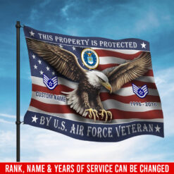 US Air Force, E 2 Air Force Airman - Flying Flag 3×5 Feet(90×150 Cm)