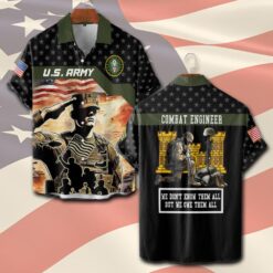 Army Branch, Served With Pride - Short Sleeve Button Shirt