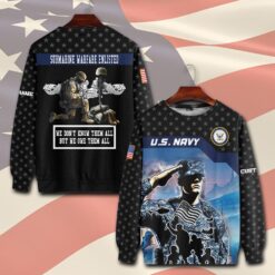 Navy Badge, E 4 Gold - Sweatshirt