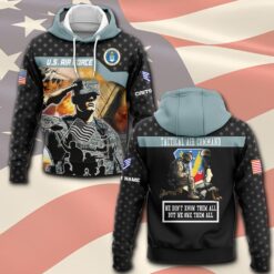 Air Force Command, Freedom Over Fear - Hoodie