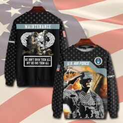 Air Force Badge, E 4 Air Force Sergeant - Sweatshirt