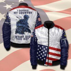 US Navy, Freedom Over Fear - Bomber Jacket